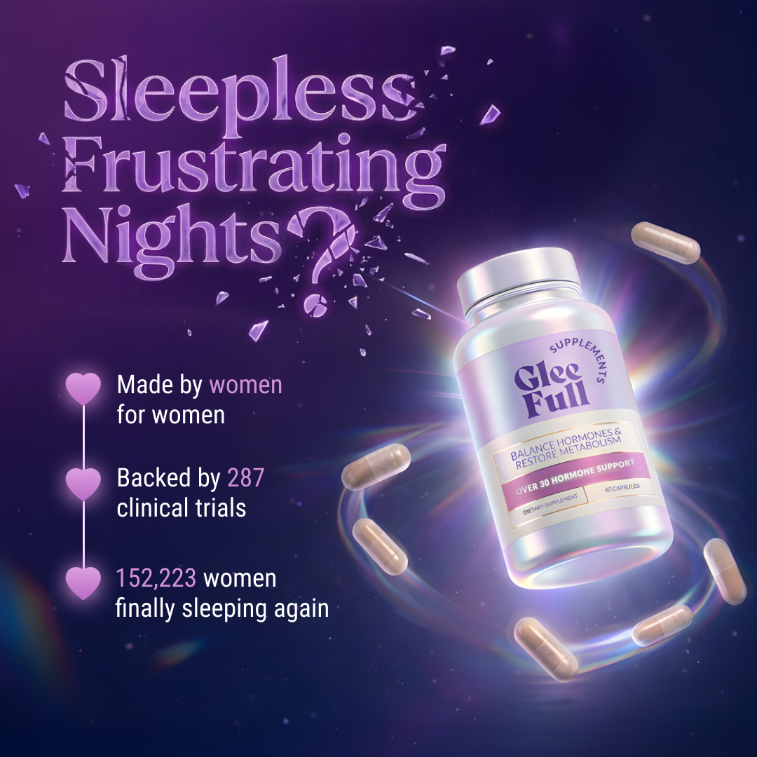 Gleefull insomnia static ad creative