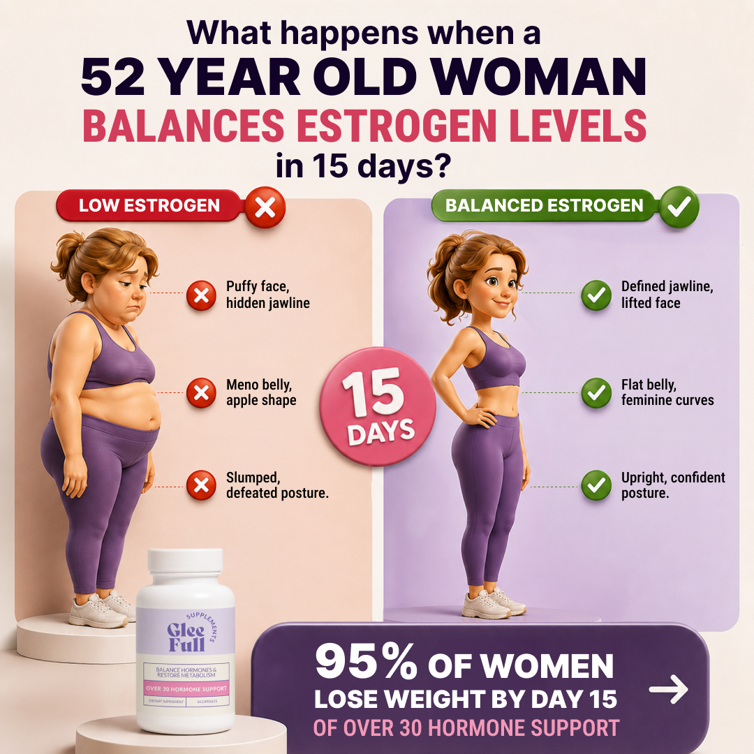 Hormone balance supplement static ad